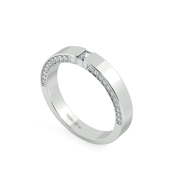 Modern Wedding Band Set NCC2015 4